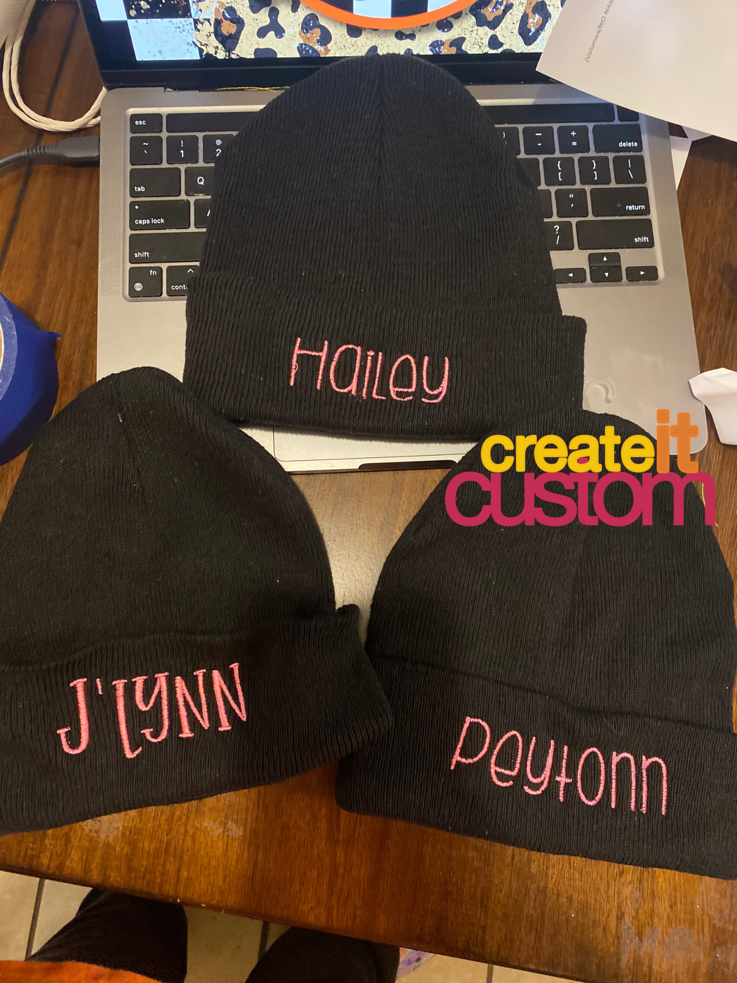 Embroidered Beanies