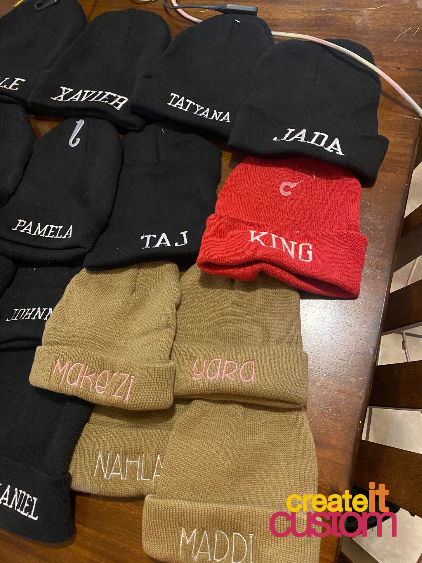 Embroidered Beanies